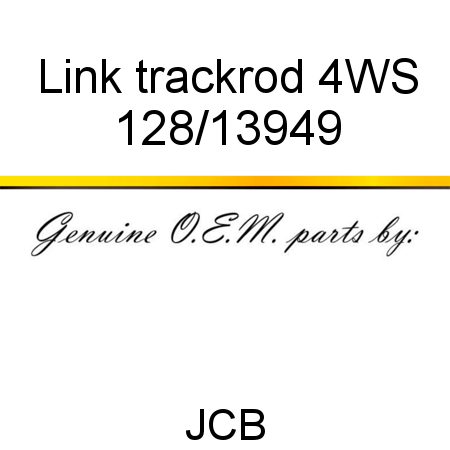Link, trackrod, 4WS 128/13949