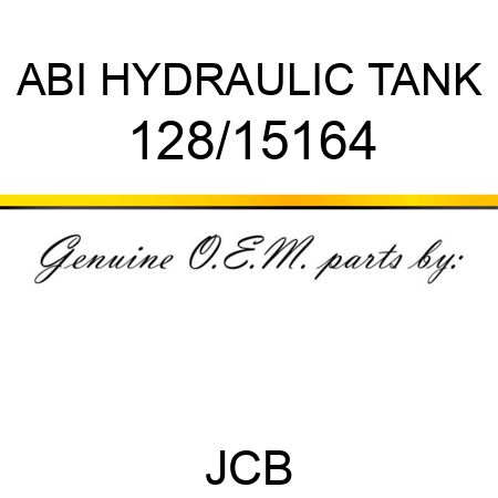ABI HYDRAULIC TANK 128/15164