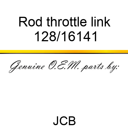 Rod throttle link 128/16141