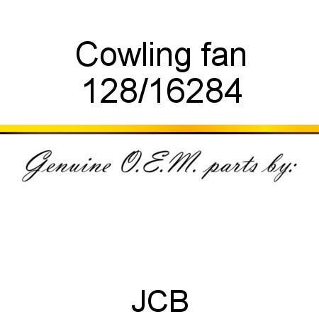 Cowling, fan 128/16284