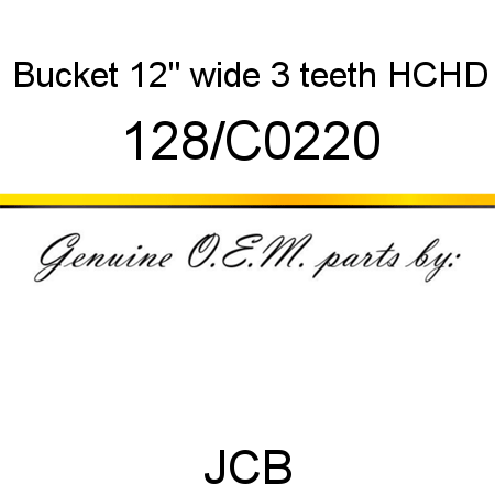 Bucket, 12