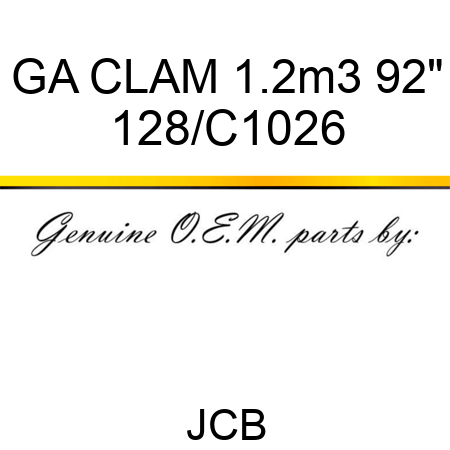 GA CLAM 1.2m3 92