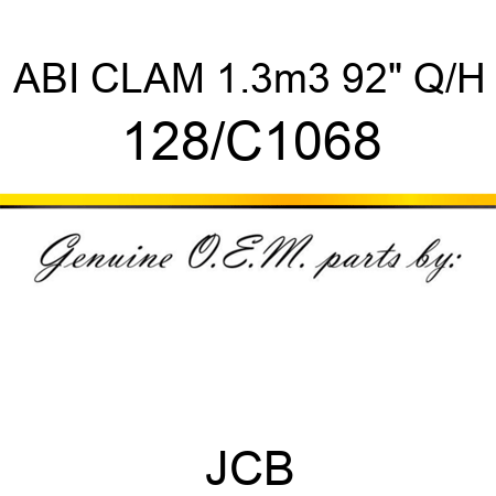ABI CLAM 1.3m3 92
