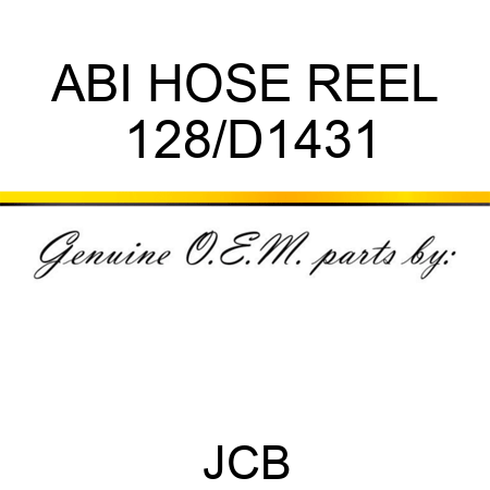 ABI HOSE REEL 128/D1431