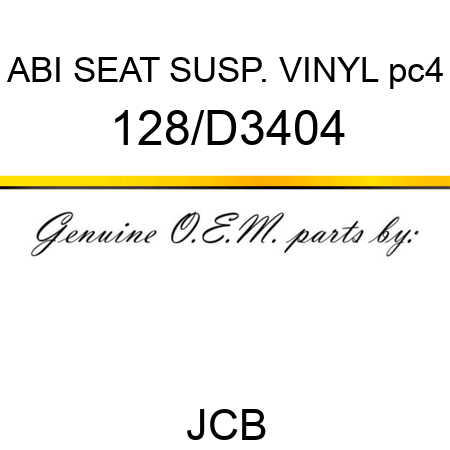 ABI SEAT SUSP. VINYL pc4 128/D3404