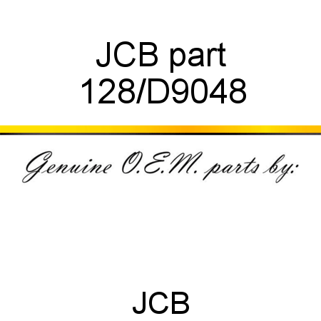 JCB part 128/D9048