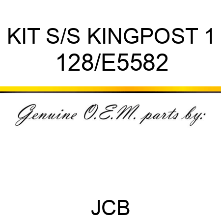 KIT S/S KINGPOST 1 128/E5582