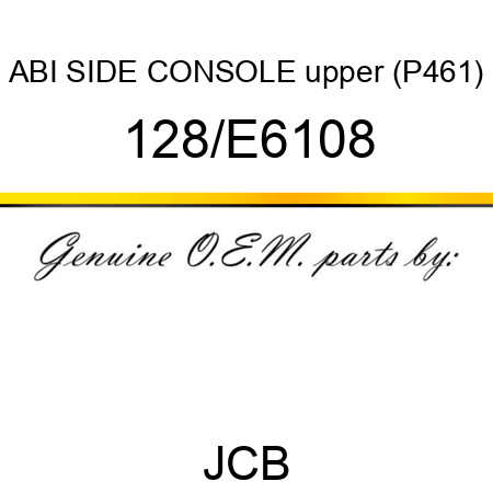 ABI SIDE CONSOLE upper (P461) 128/E6108