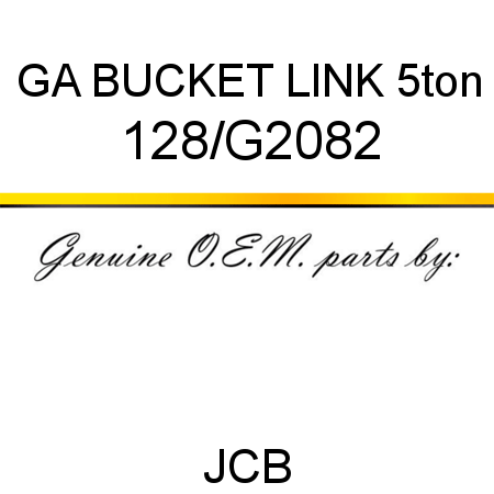 GA BUCKET LINK 5ton, 128/G2082