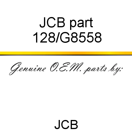 JCB part 128/G8558