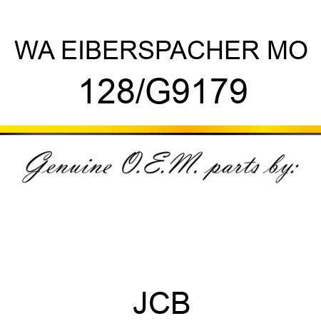 WA EIBERSPACHER MO 128/G9179
