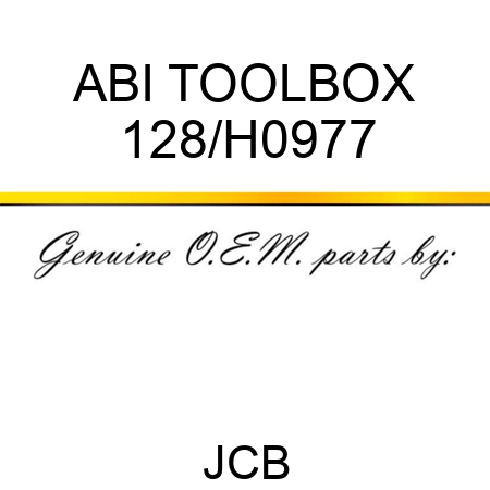 ABI TOOLBOX 128/H0977