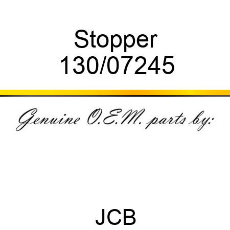 Stopper 130/07245
