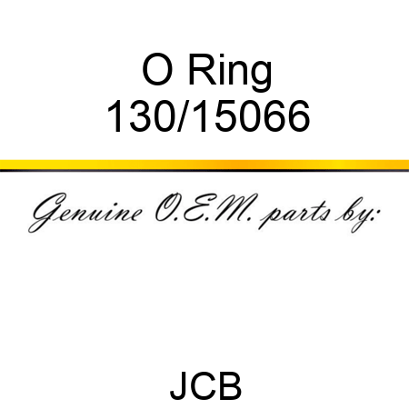 O Ring 130/15066
