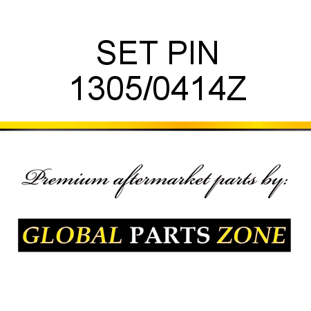 SET PIN 1305/0414Z