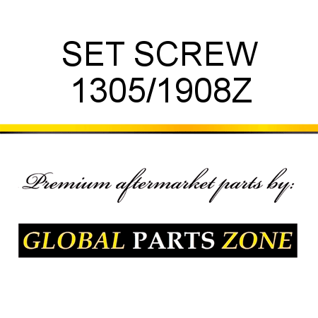 SET SCREW 1305/1908Z