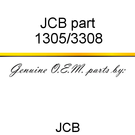 JCB part 1305/3308