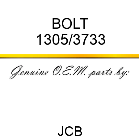 BOLT 1305/3733
