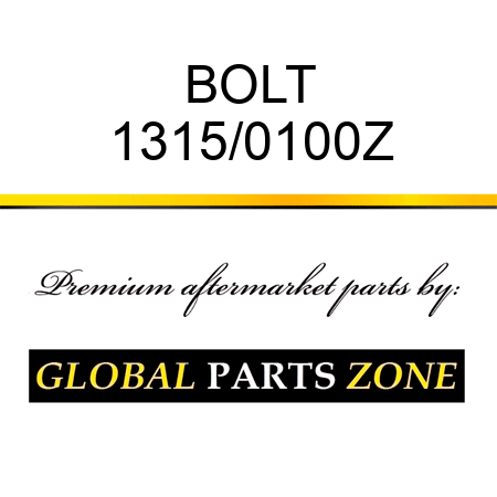 BOLT 1315/0100Z