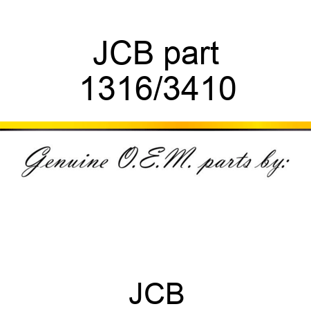 JCB part 1316/3410