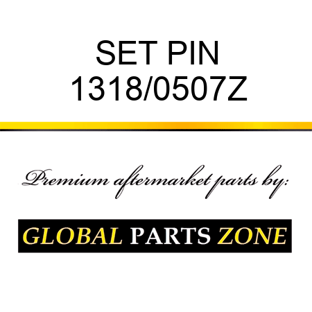 SET PIN 1318/0507Z