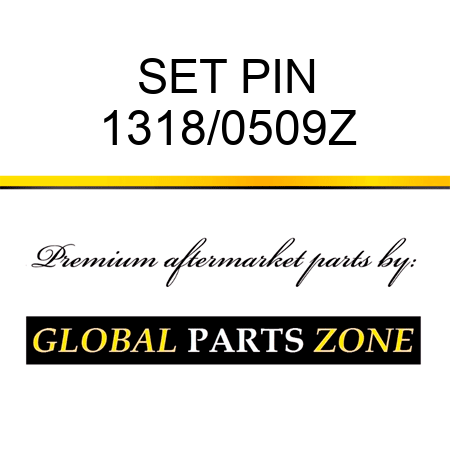 SET PIN 1318/0509Z