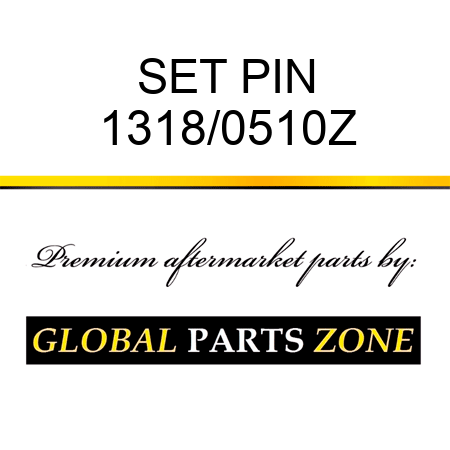 SET PIN 1318/0510Z