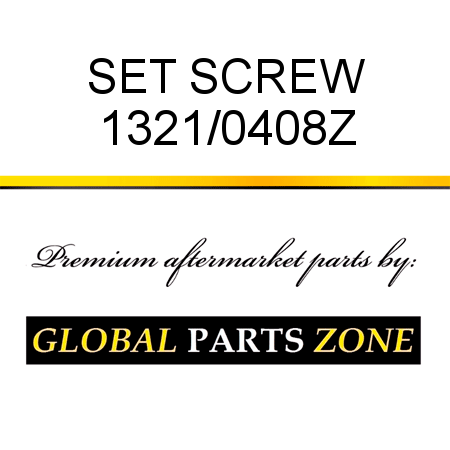 SET SCREW 1321/0408Z