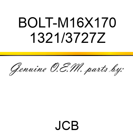 BOLT-M16X170 1321/3727Z