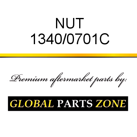 NUT 1340/0701C