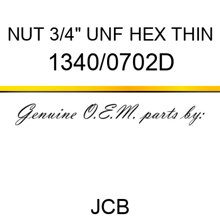 NUT 3/4