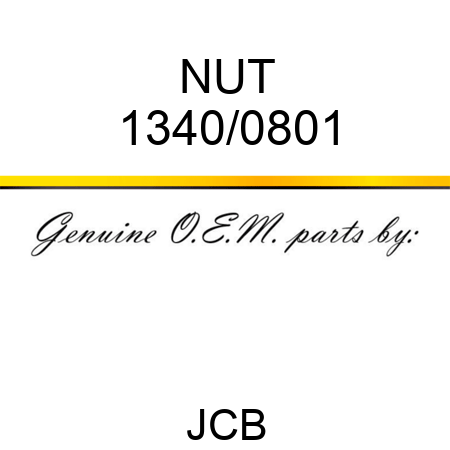NUT 1340/0801