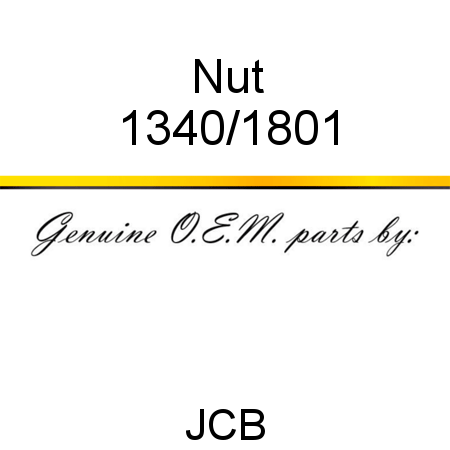 Nut 1340/1801