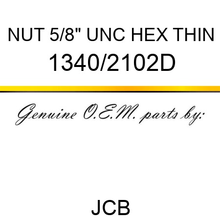 NUT 5/8