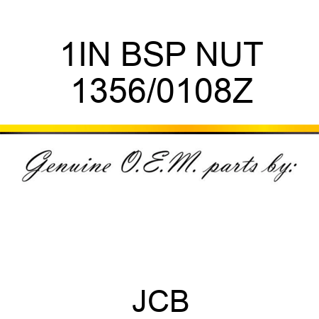 1IN BSP NUT 1356/0108Z