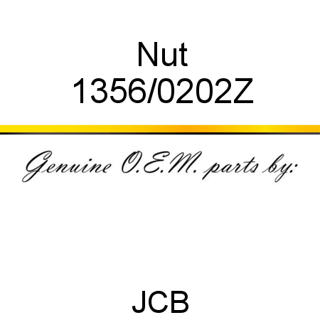 Nut 1356/0202Z