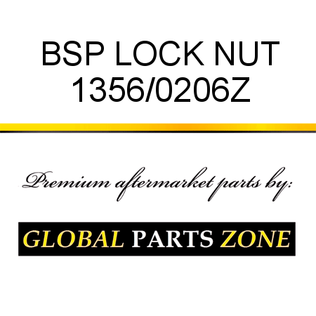 BSP LOCK NUT 1356/0206Z