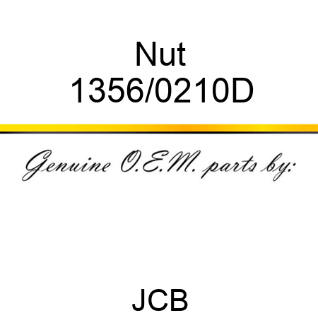 Nut 1356/0210D