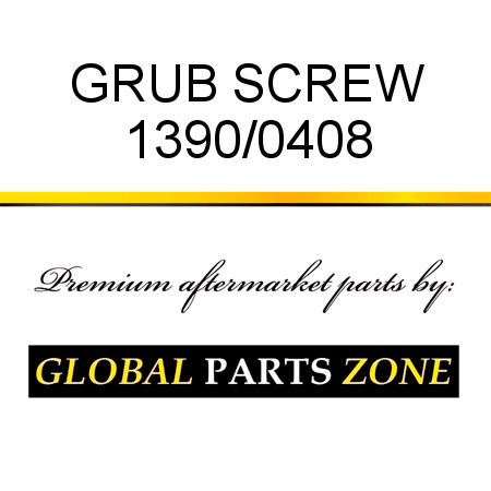 GRUB SCREW 1390/0408