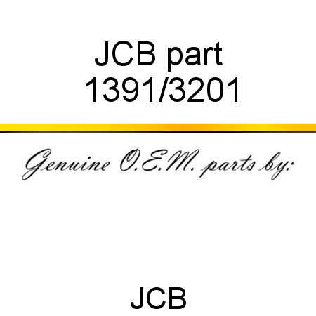 JCB part 1391/3201