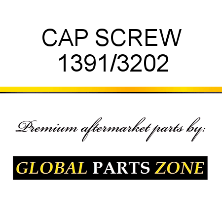 CAP SCREW 1391/3202