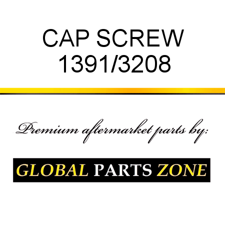 CAP SCREW 1391/3208