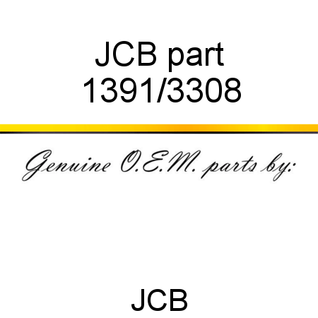 JCB part 1391/3308