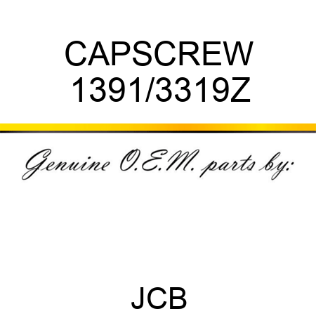 CAPSCREW 1391/3319Z
