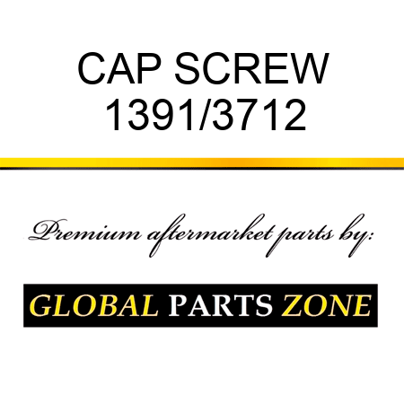 CAP SCREW 1391/3712