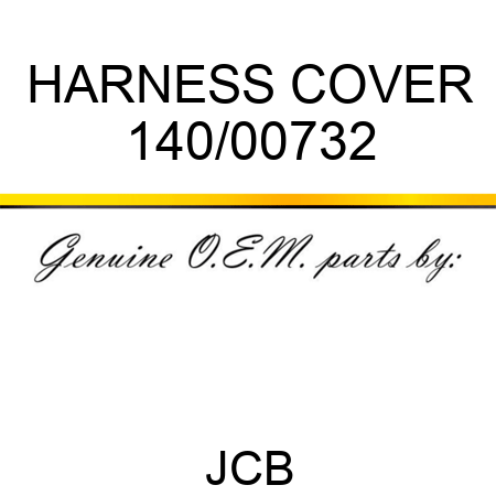 HARNESS COVER 140/00732