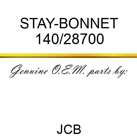 STAY-BONNET 140/28700