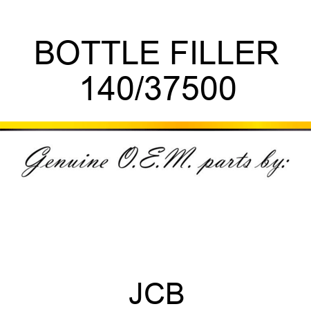 BOTTLE FILLER 140/37500