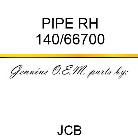 PIPE RH 140/66700