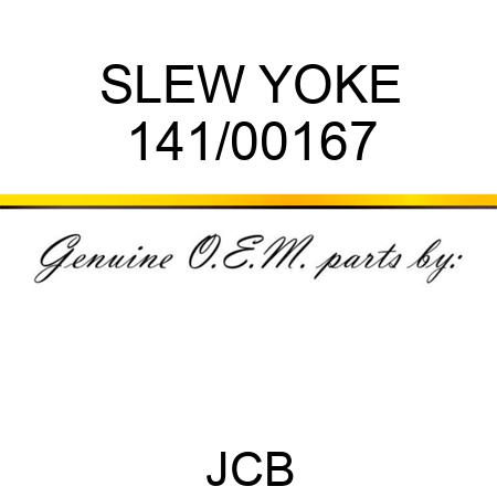 SLEW YOKE 141/00167